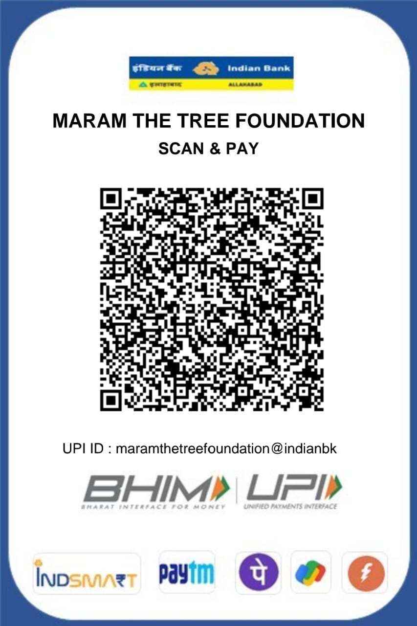 Maram The Tree Foundation UPI QR Code